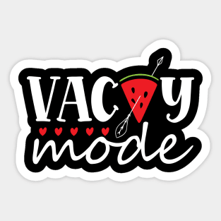 Vacay Mode Sticker